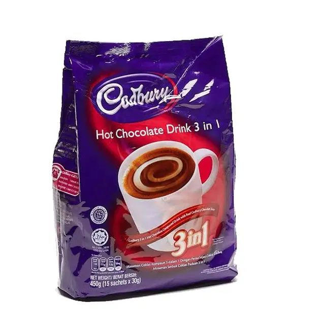 Cadbury Hot Chocolate Drink 3 in 1