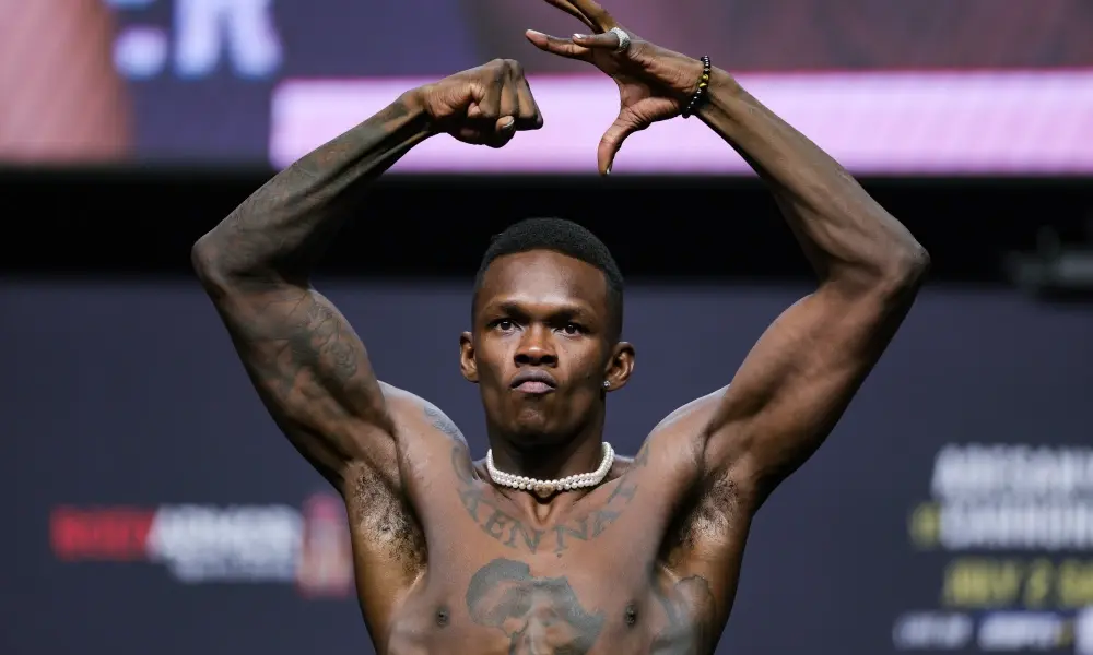 Israel Adesanya UFC 276 press conference 02