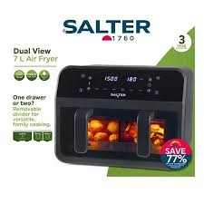 Salter Dual View Air Fryer (7L)