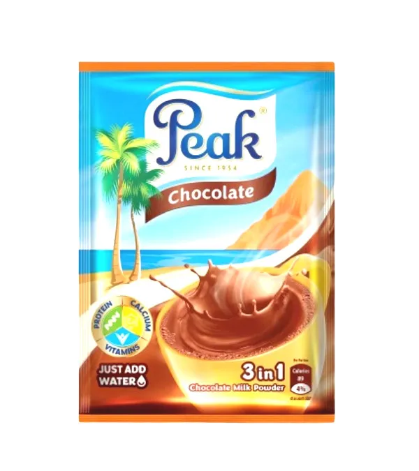 peak choco powered 3 in 1 sachet 18g x 210 ctn b3gg42207