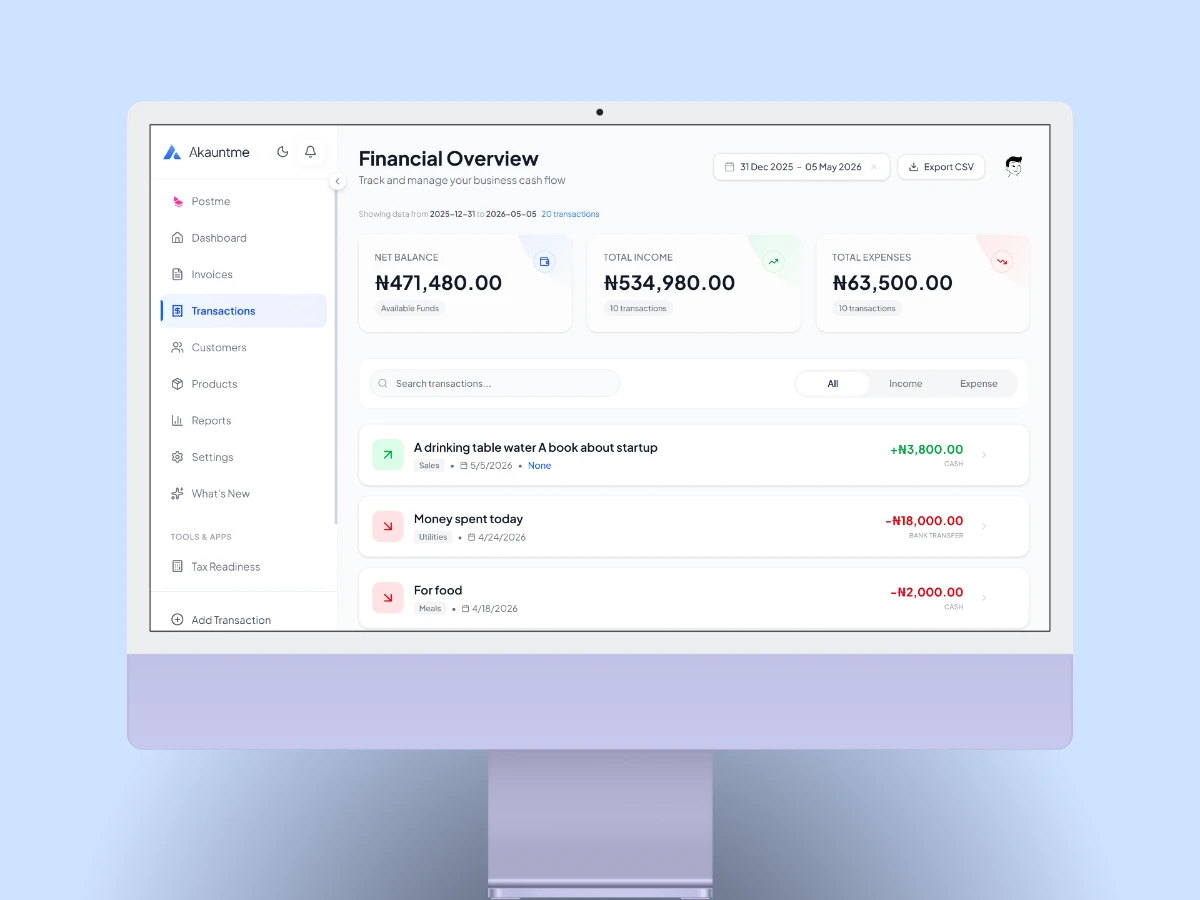 transaction desktop center